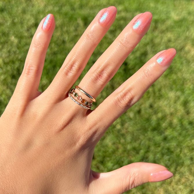 Pumpkin Donut Mani